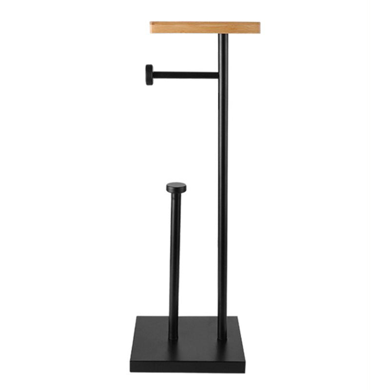 001-LDZJ01 Stainless Steel + Wood Dual Rod Bathroom Tissue Roll Holder Phone Storage Shelf 001-LDZJ01 Stainless Steel + Wood Dual Rod Bathroom Tissue Roll Holder Phone Storage Shelf